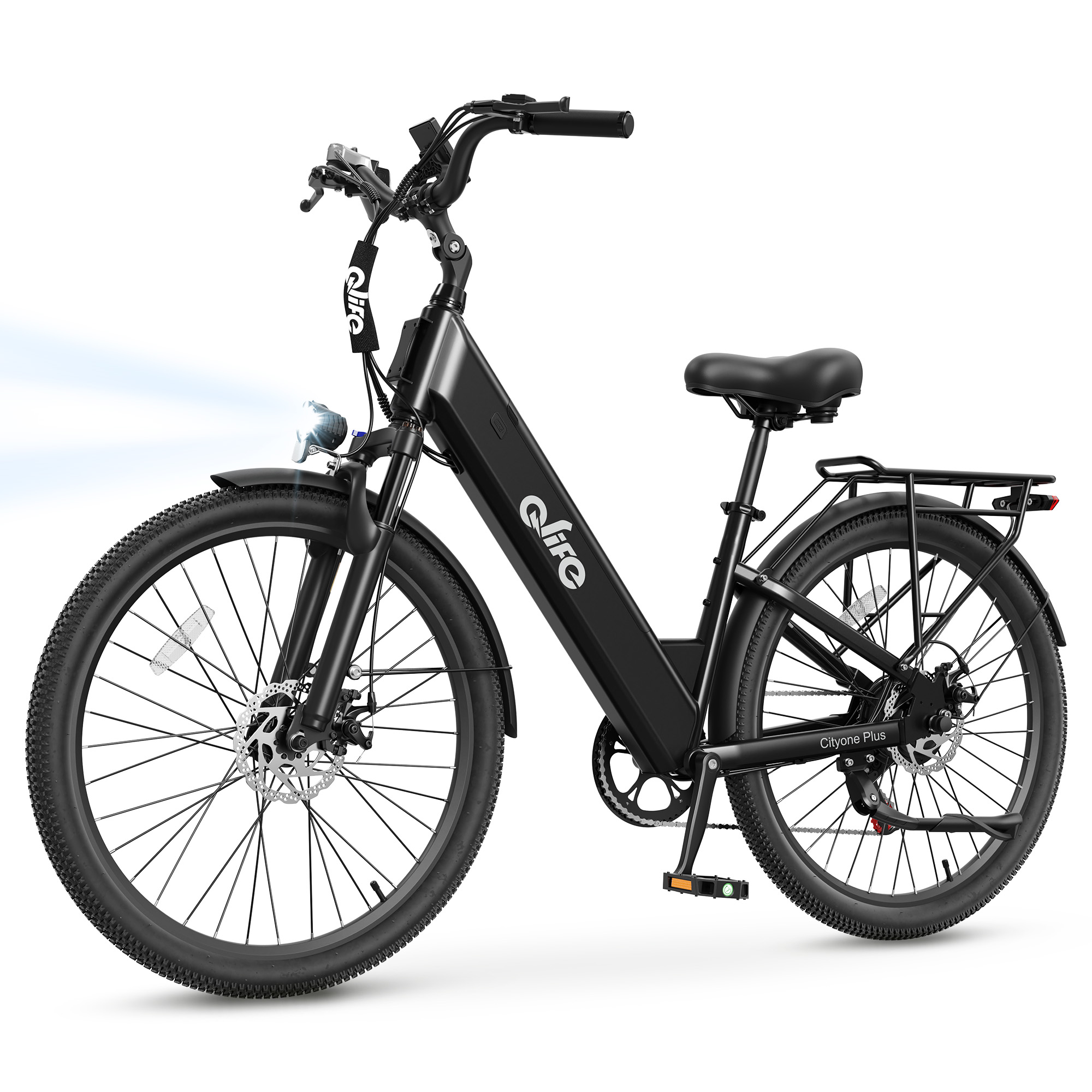Commuting With Bike - Bicicletta Elettrica Qlife Cityone Plus St