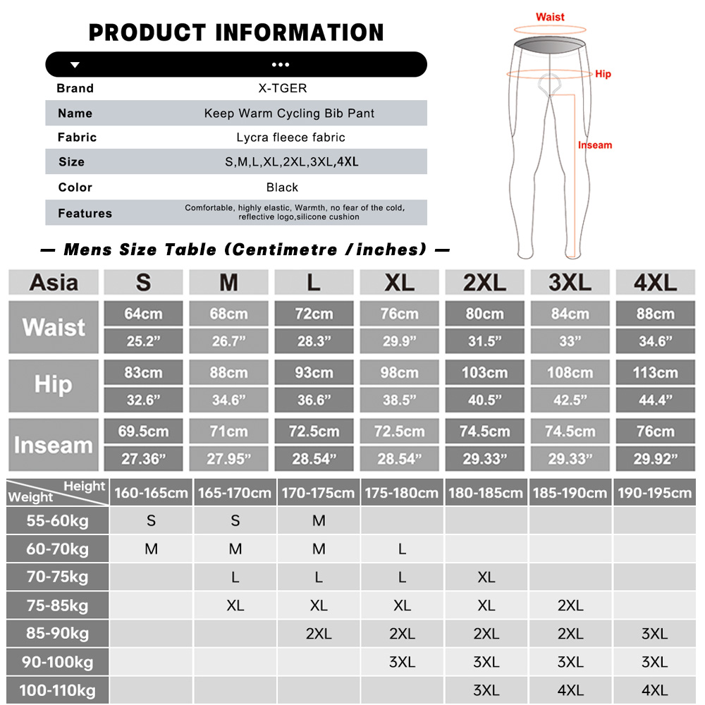 X-TIGER Pantaloni con bretelle - Cycling Commuter Pants recensione e prezzo