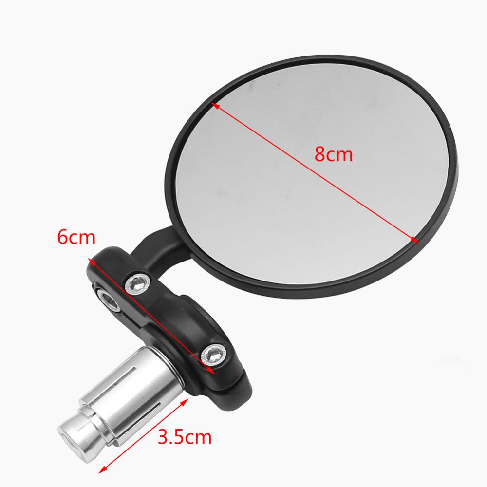 2 pz Moto Specchio Rotondo Bar - Mirror Handlebar Convex recensione e prezzo